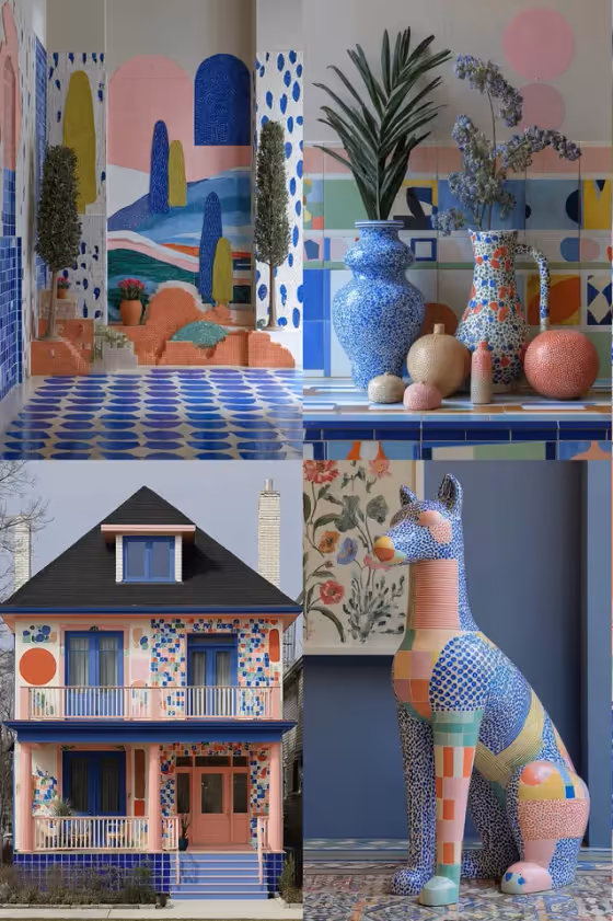 Mediterranean Mosaic Interior