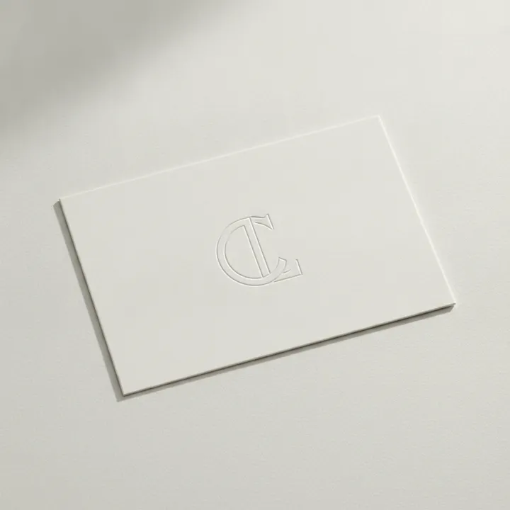 Embossed Logo Mockup