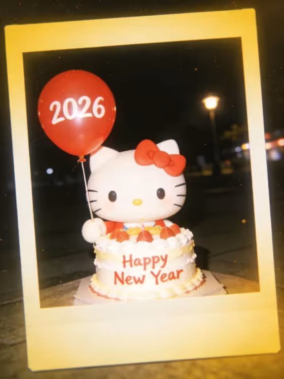 Vintage Polaroid Celebration