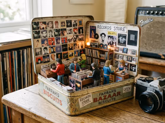 Biscuit Tin Diorama