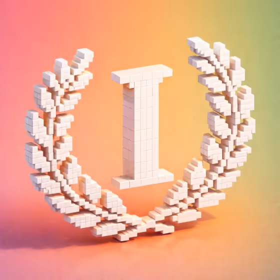 Voxel Logo Icon