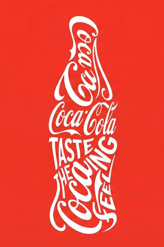 Typographic Product Silhouette