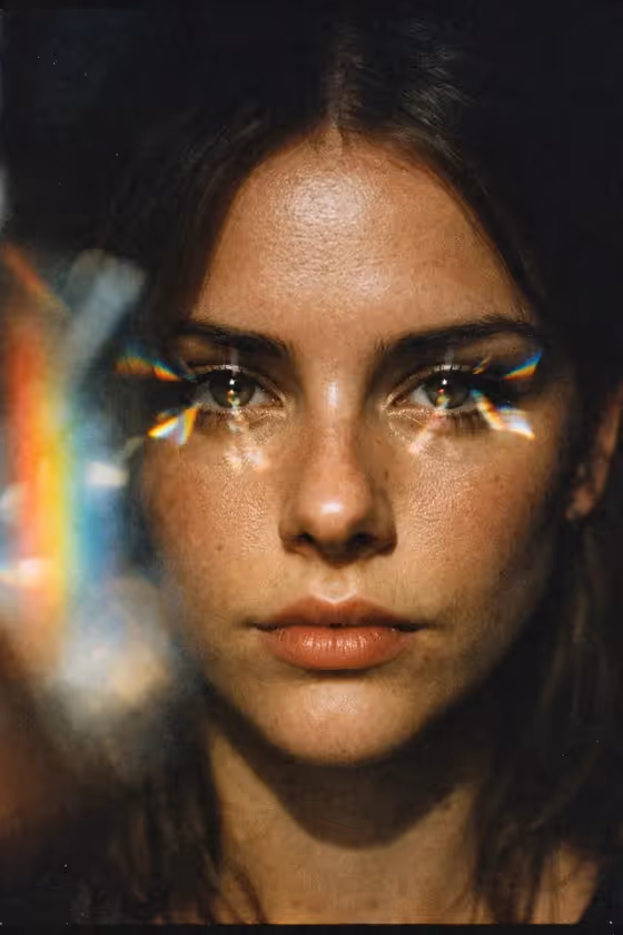 Prism Light Portrait