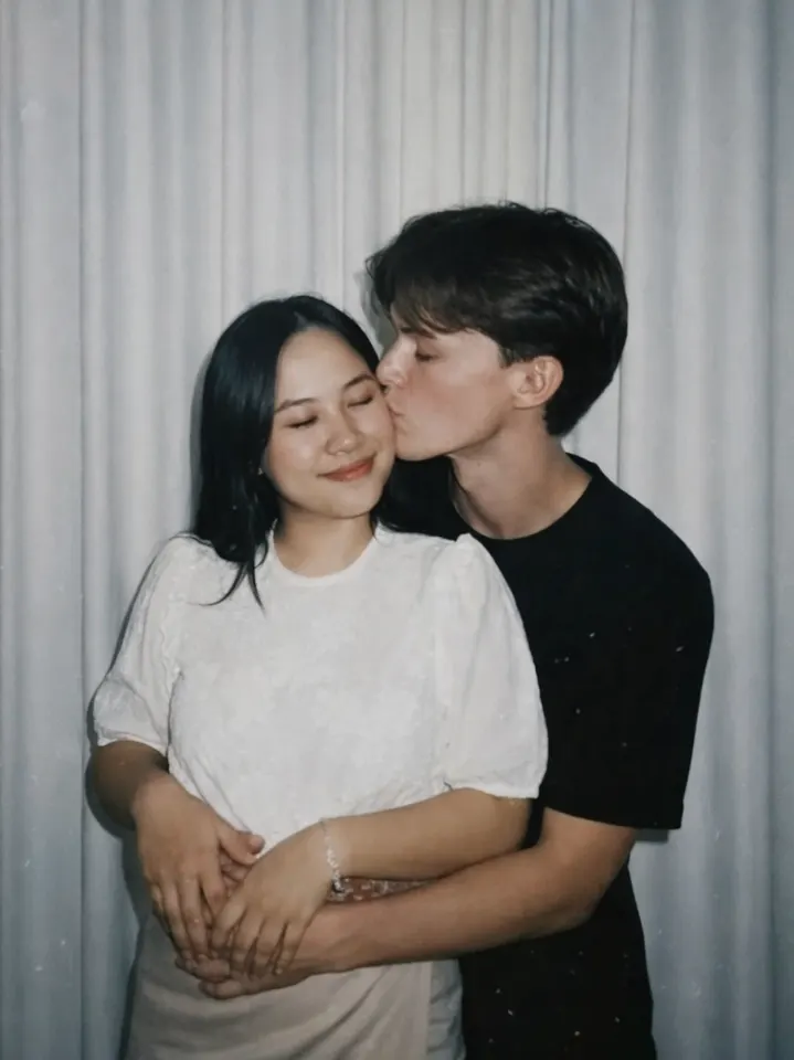 Candid Polaroid Snapshot