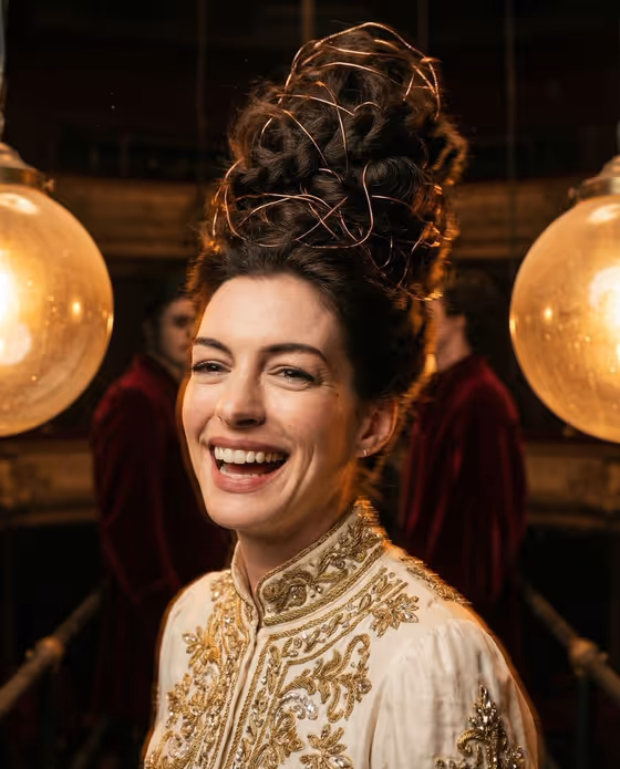 Golden Laugh Portrait
