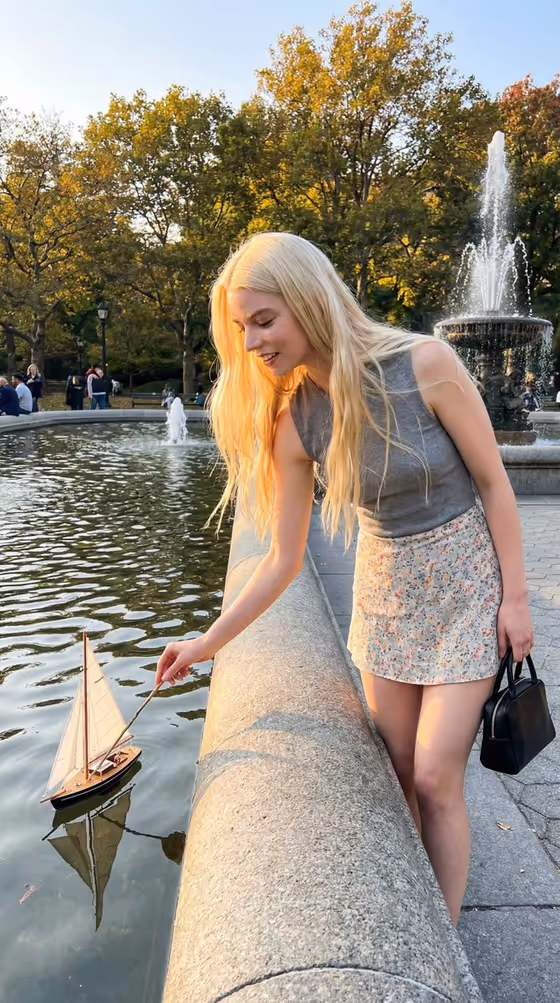 Fountain Sailboat Portrait