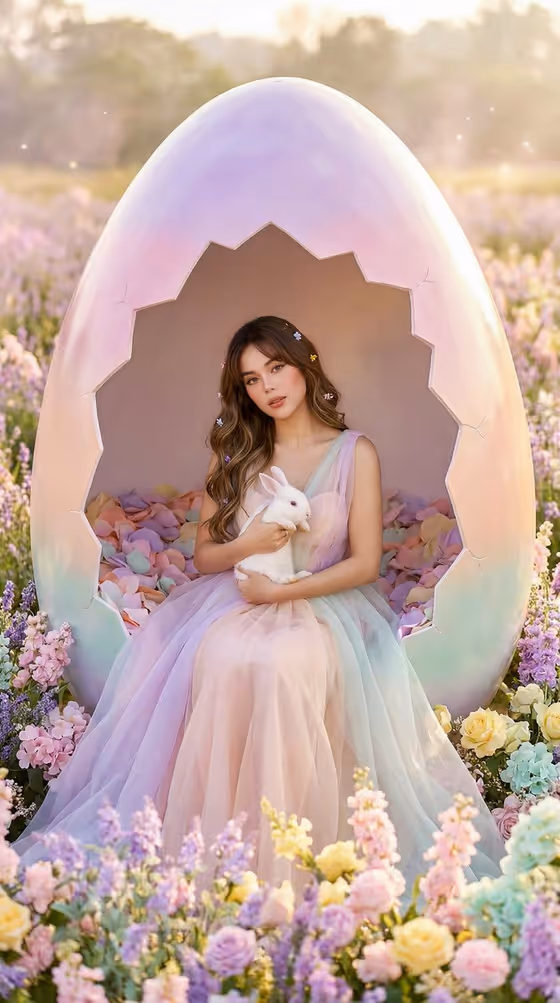 Monumental Egg Portrait
