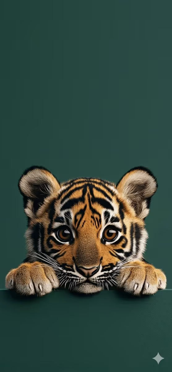 Peekaboo Wildlife Portrait
