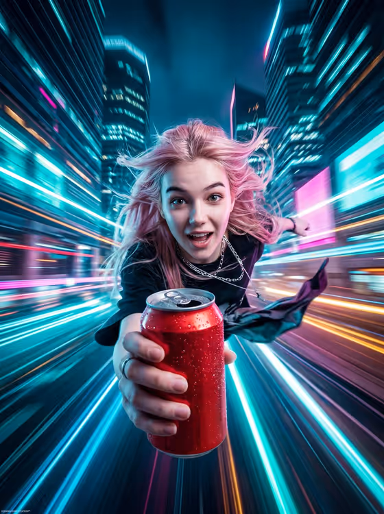 Neon Chase Hero