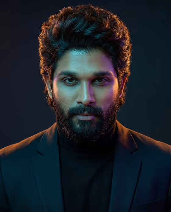 Dual-Color Portrait template result