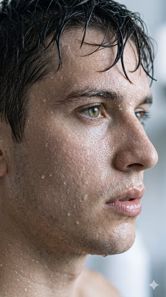 Cinematic Macro Portrait template result