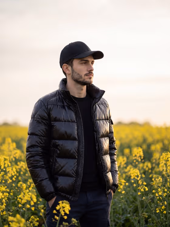 Cinematic Meadow Portrait