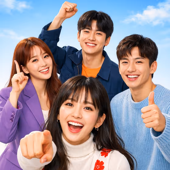 K-Drama Promo Poster template result