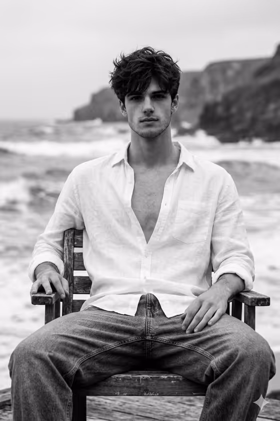 Seashore Film Portrait template result