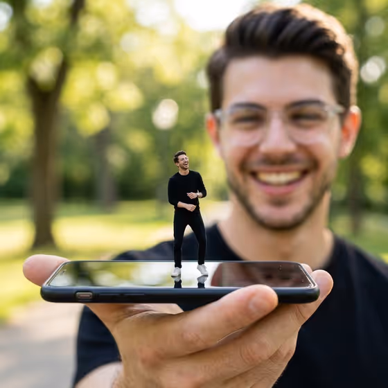 Miniature Screen Illusion