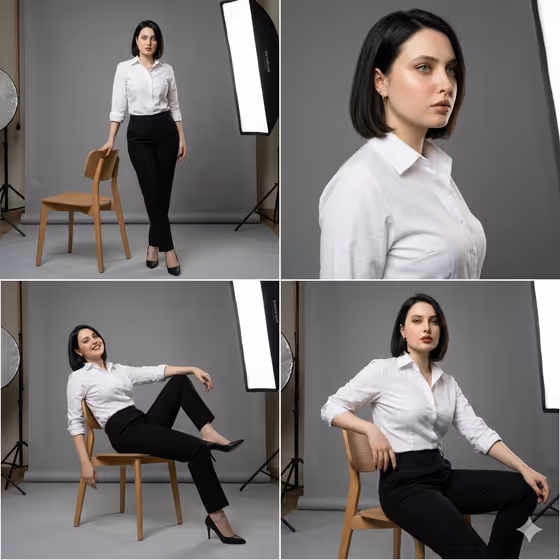 Fashion Studio Collage template result