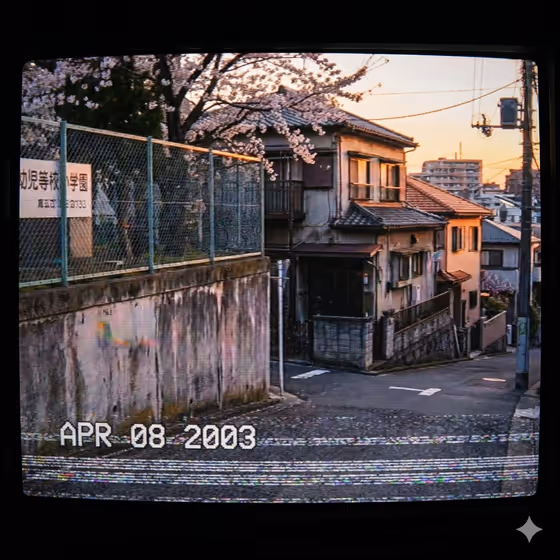 Nostalgic Suburb template result