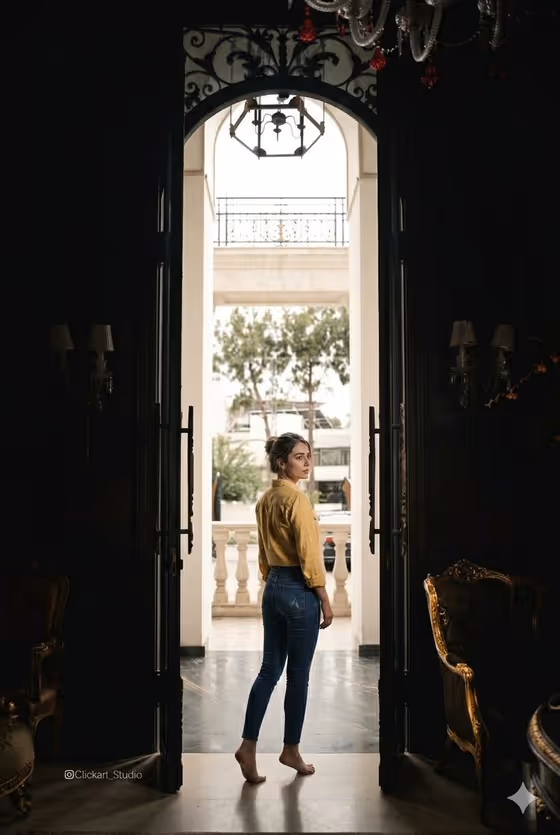 Doorway Chiaroscuro template result