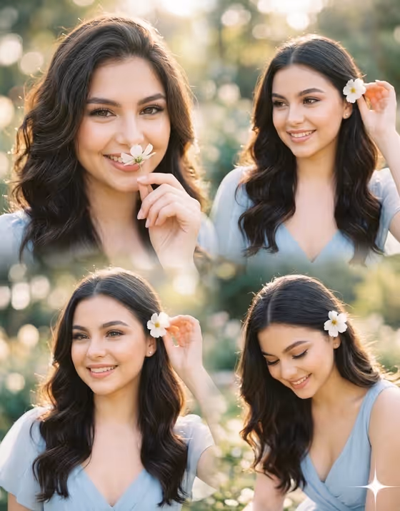 Golden Hour Collage template result