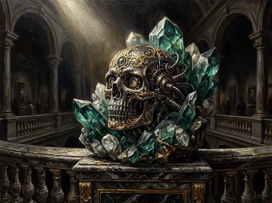 Chiaroscuro Crystal Relic
