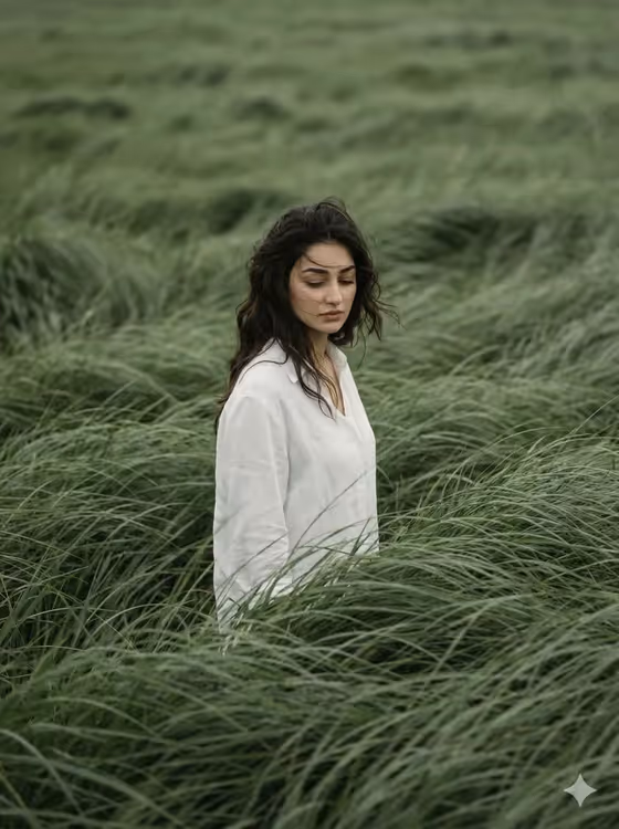 Wind-Swept Portrait