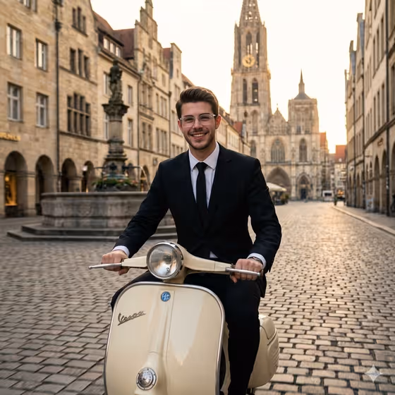 Vintage Scooter Ride