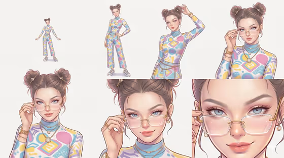 Posing Grid Study