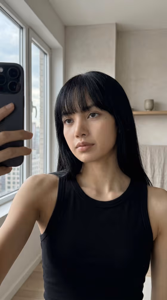 Window Selfie template result