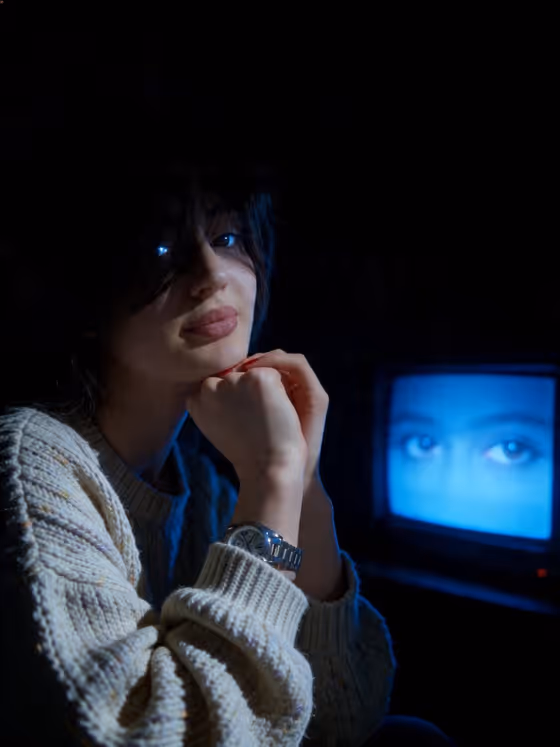 Late-Night Portrait template result