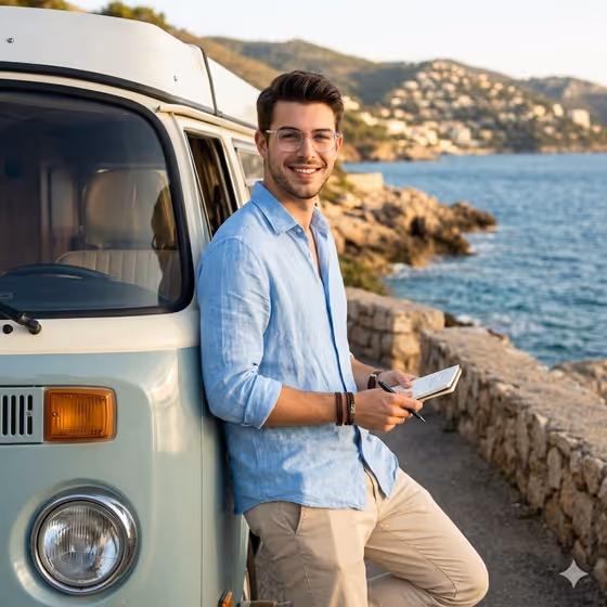 Coastal Travel Portrait