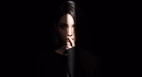 Spotlight Anime Portrait