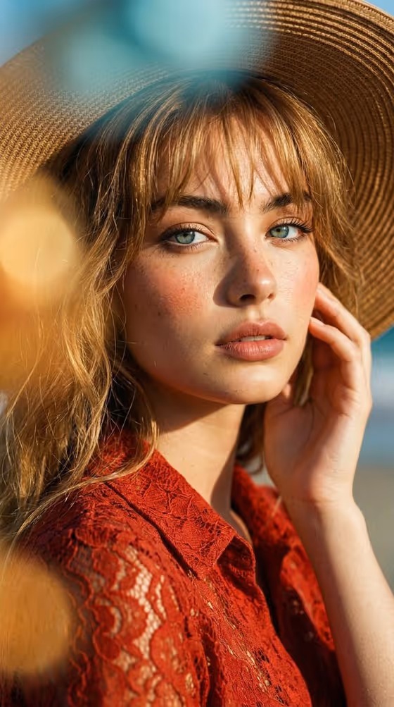 Golden Hour Portrait template result