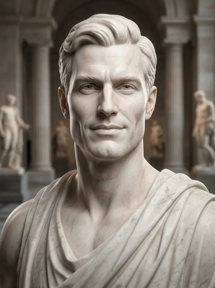 Ancient Statue Max template result