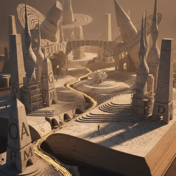 Typographic Micro City