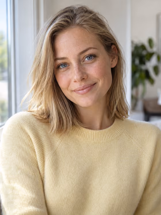 Natural Window Light Headshot