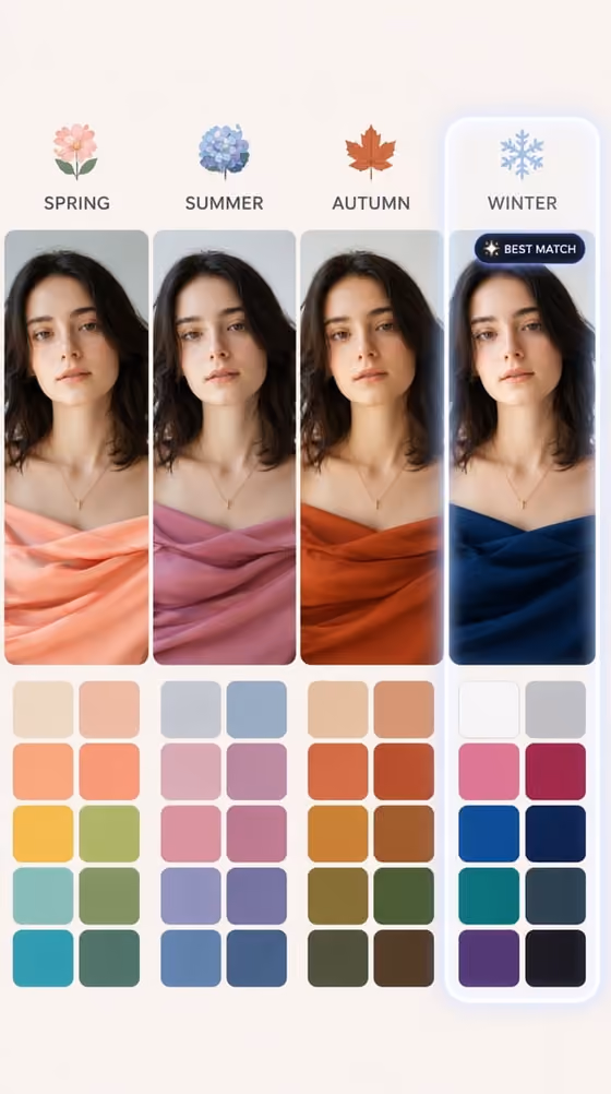 Seasonal Color Grid