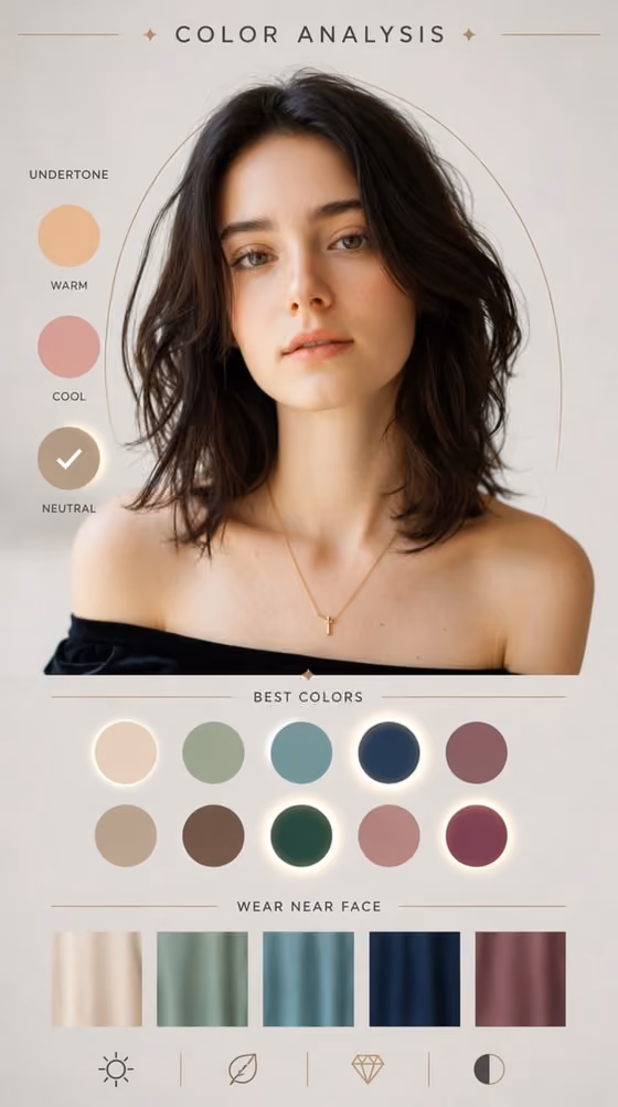 Skin Undertone Detector template result