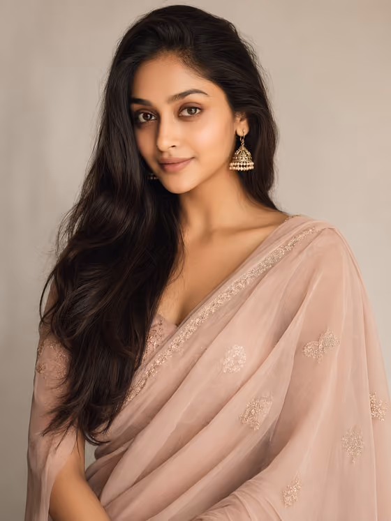 Modern Pastel Saree