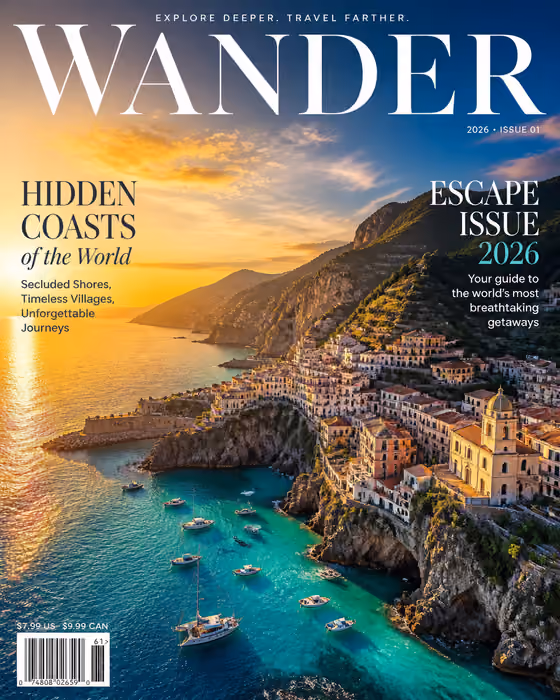 Travel Magazine Cover