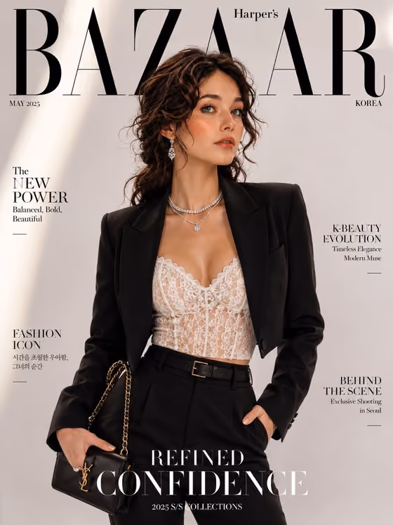 Fashion Magazine Cover template result