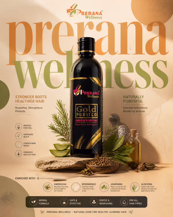 Luxury Product Poster template result