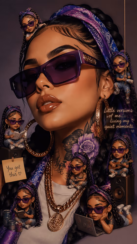 Chibi Double Portrait