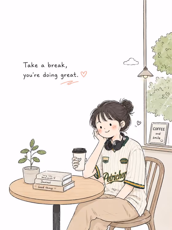 Korean Doodle Diary