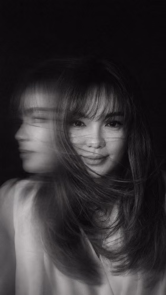 Motion Blur Portrait template result