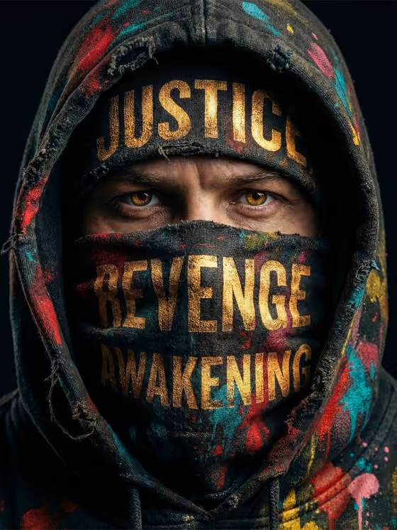 Graffiti Hood Portrait