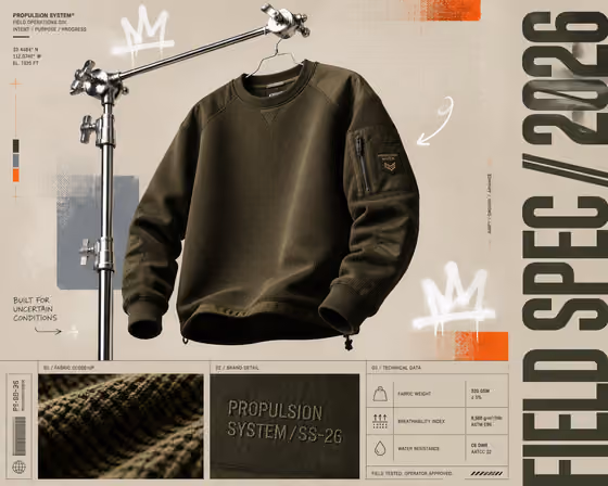 Field Spec Streetwear Poster