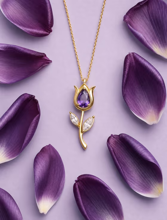 Luxury Jewelry Flat-Lay
