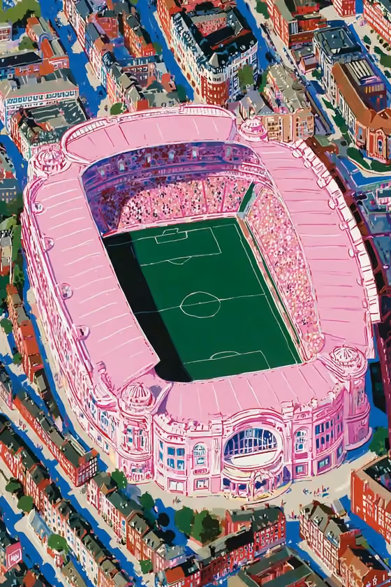 Pink Stadium Reverie