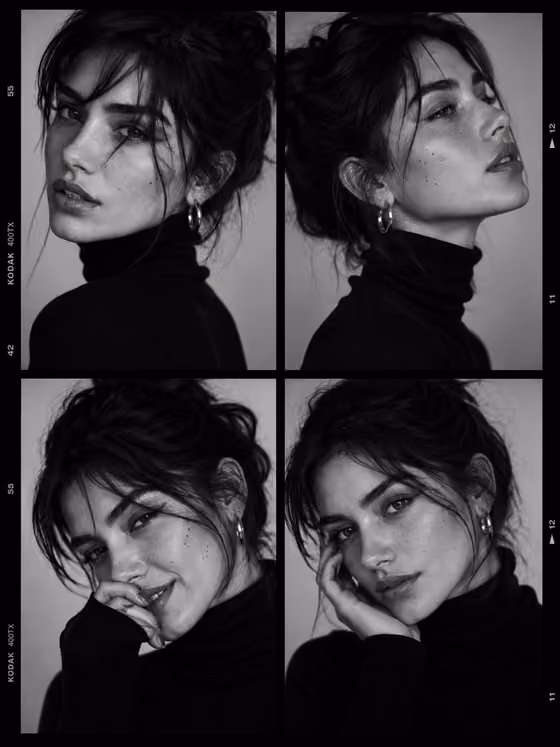 Casting Contact Sheet
