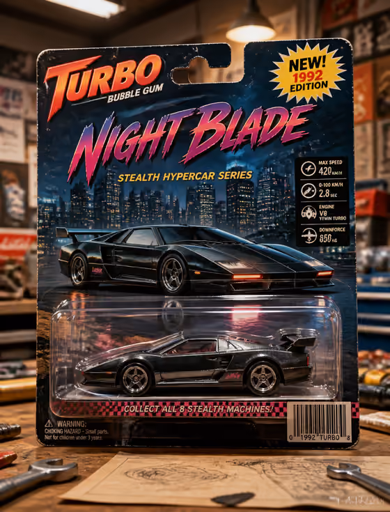 Collector Packaging Poster